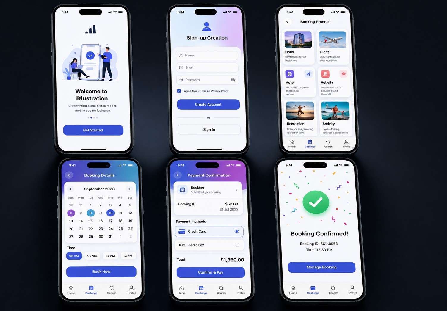 Health app redesign